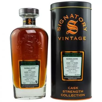 Glenallachie 2007 Signatory Vintage CS ... 1x 0,7 Ltr.